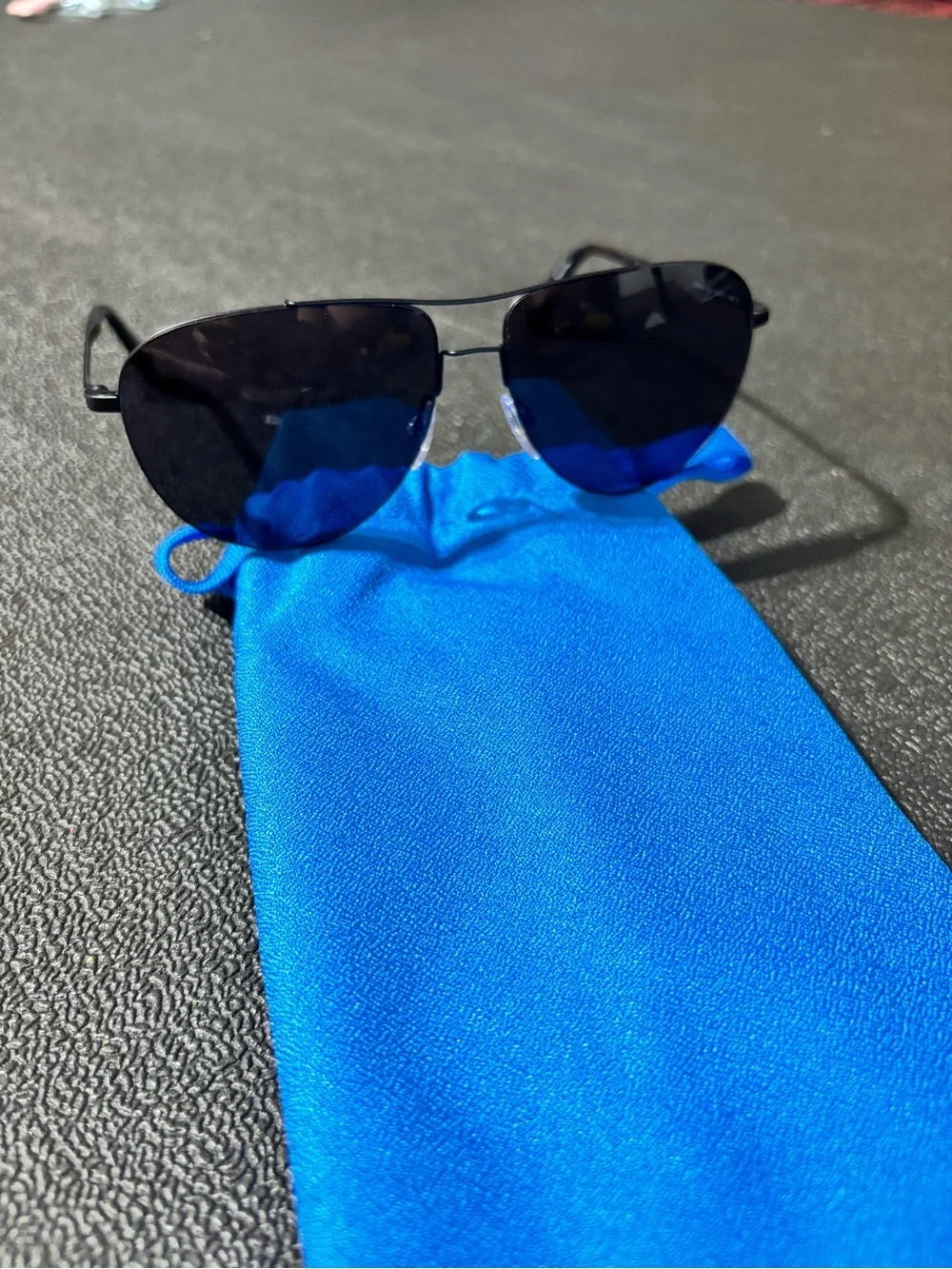Adidas Black Aviator Sunglasses